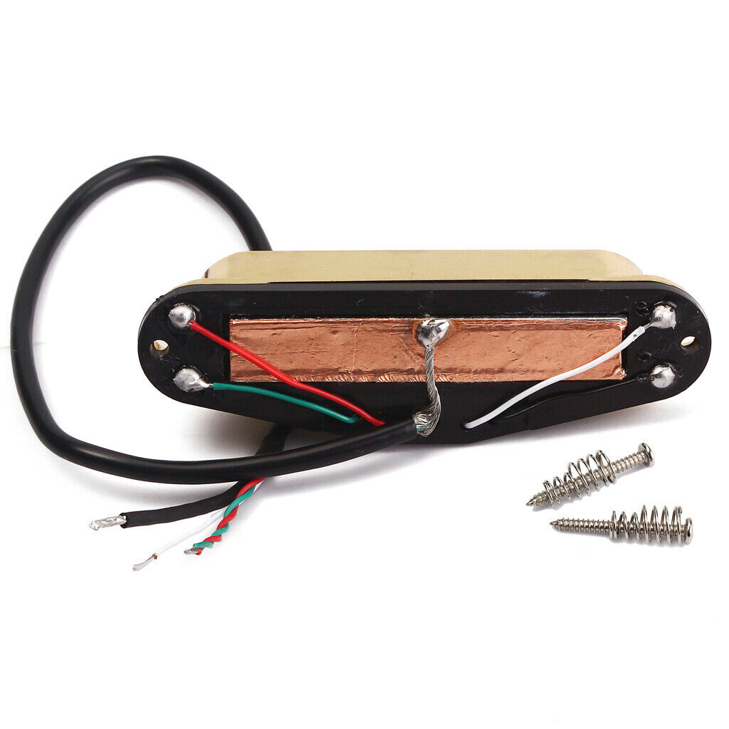 4 Conductor Dual Rail Humbucker Pickup for ST Electric Guitar Bass Parts