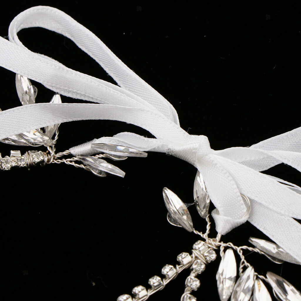 Bridal Rhinestone Hairband Wedding Bride Hair Accessory Party Prom Hairband