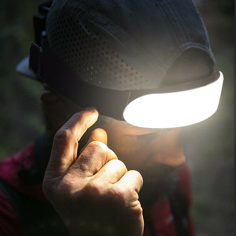 LED Headlamp USB Rechargeable Flashlight Outdoor Portable Work Fishing Headlight