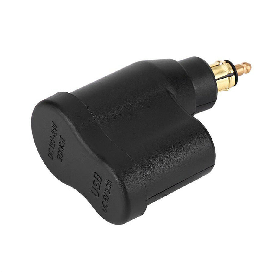 Dual USB Motorcycle Charger Adapter For BMW  With Waterproof Cap
