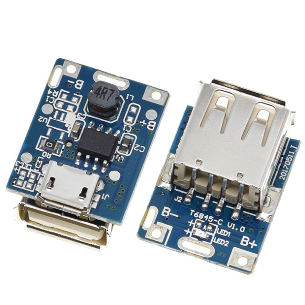 5V Boost Step Up Power Module Lithium Charging Protection Board LED Display