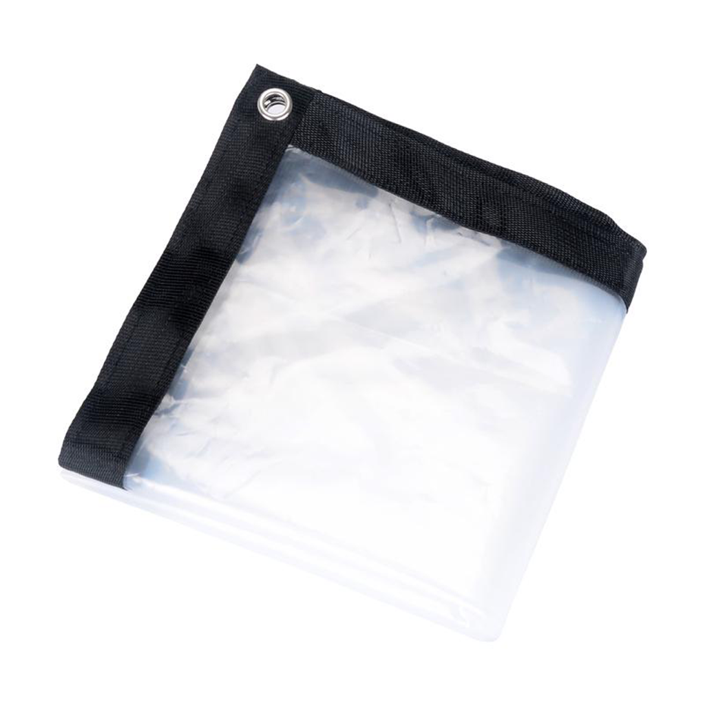 2X Plant Canopy Rain Sunshade Plastic Cover Sunscreen Thick Clear 1x1m