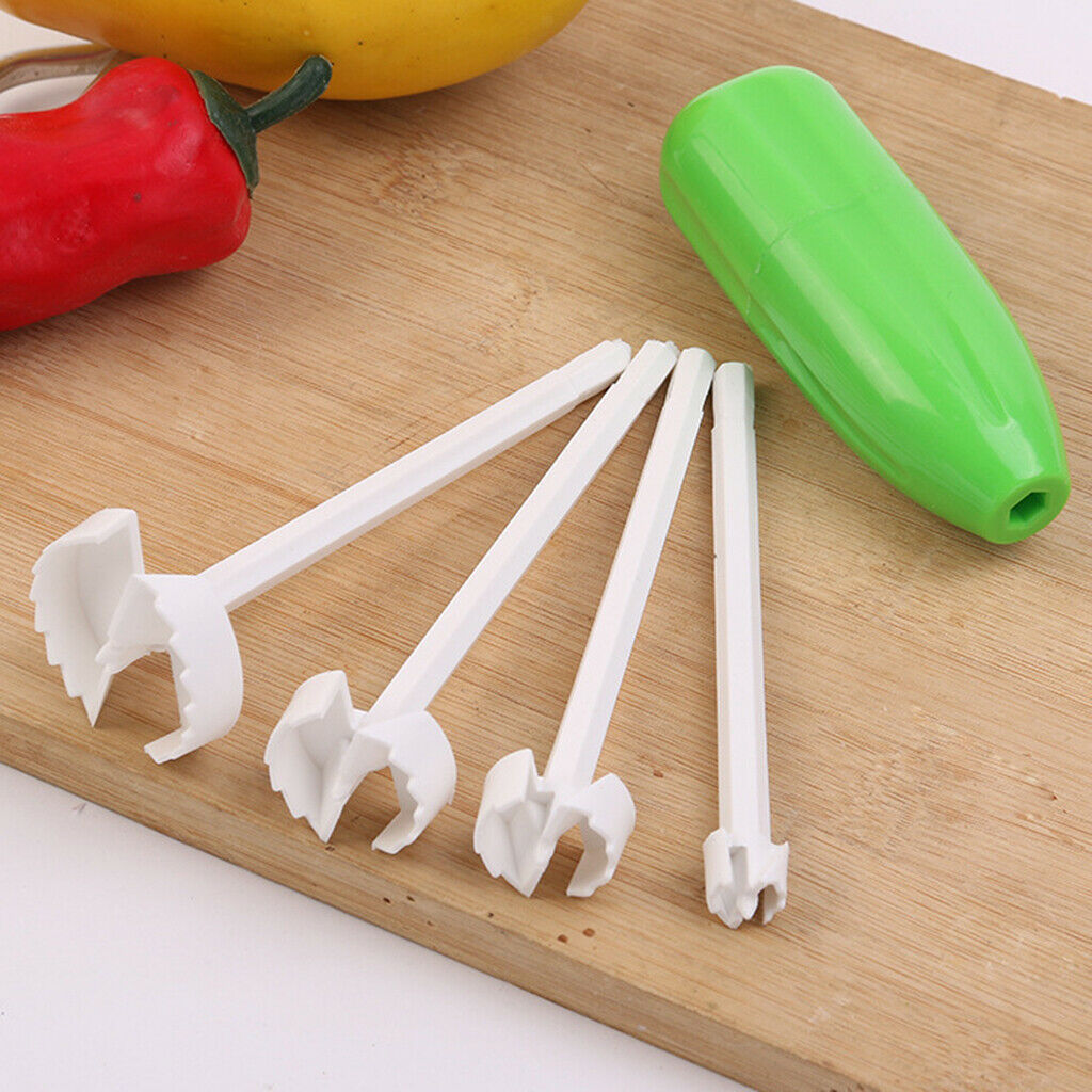 Portable Fruit Vegetable Spiral Cutter Corer Spiral Digging Kitchen Tools