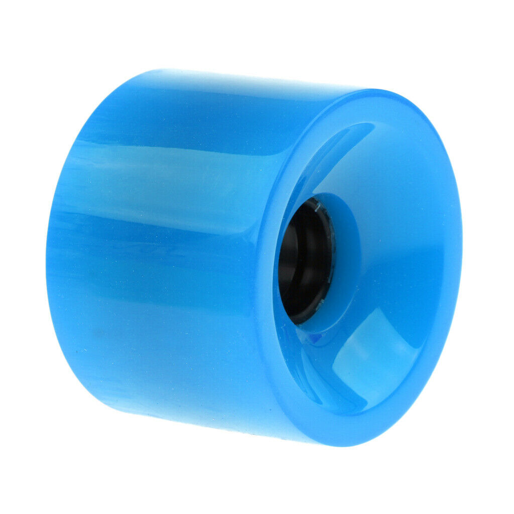 2pcs PU 70mm Longboard Wheels Double Rocker Skateboard Mini Cruiser Repair