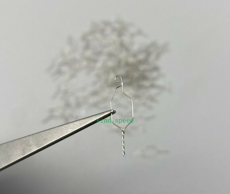 1000pcs Kobayashi Ligature Ties Dental Orthodontic Wires Weld Short Twisted 014
