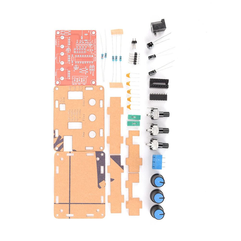 XR2206 Function Signal Generator Sine Triangle Square Wave 1HZ-1MHZ Kit DIY n Rf