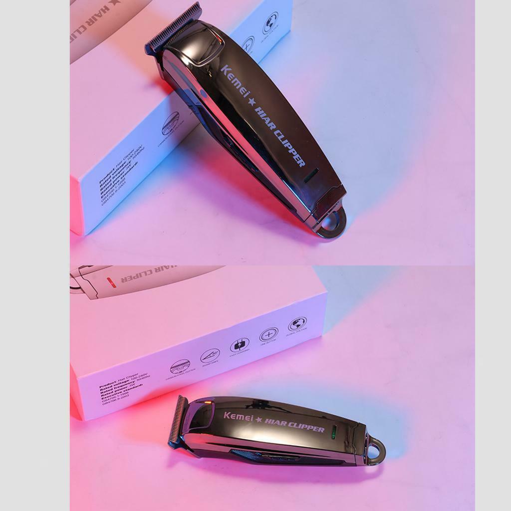 KM-2812 10W Electric Cordless Hair Styling Clipper Trimmer Cut Kit For Men