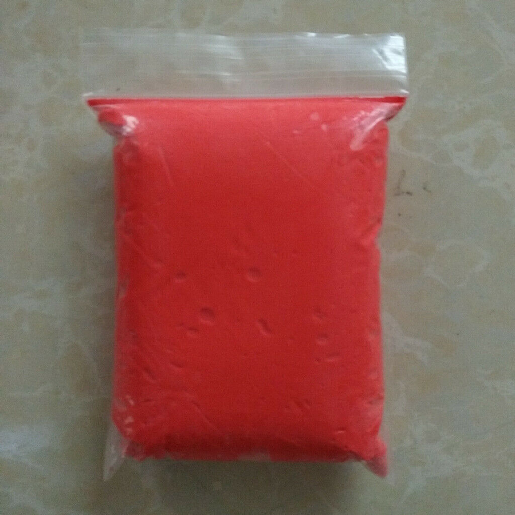 2x Air Drying Clay Baby Handprint Footprint Imprint Casting Fingerprint Red