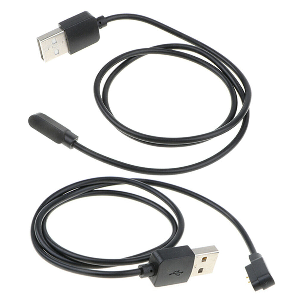 2 Pieces 2 Pin Charger For Watch Replacement   Charging Power Cable