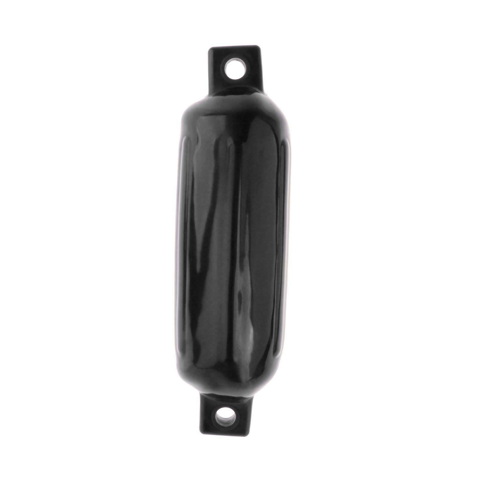 Boat Fender Bumper Yacht Dock Shield Protection Anti-collision Mooring Black