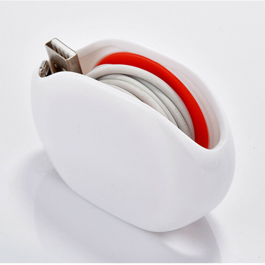 2 Pcs Auto Cord Wire Organizer Bobbin Winder Holder For Earphone USB Cable