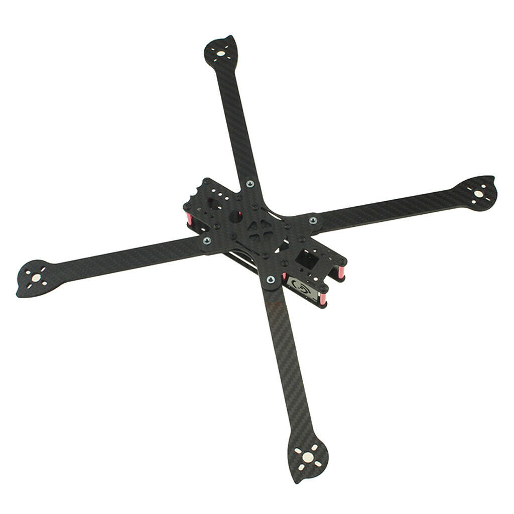 Alloy 360mm Carbon Fiber Body Frame Rack for 8-9inch RC FPV Racing Drone Kit