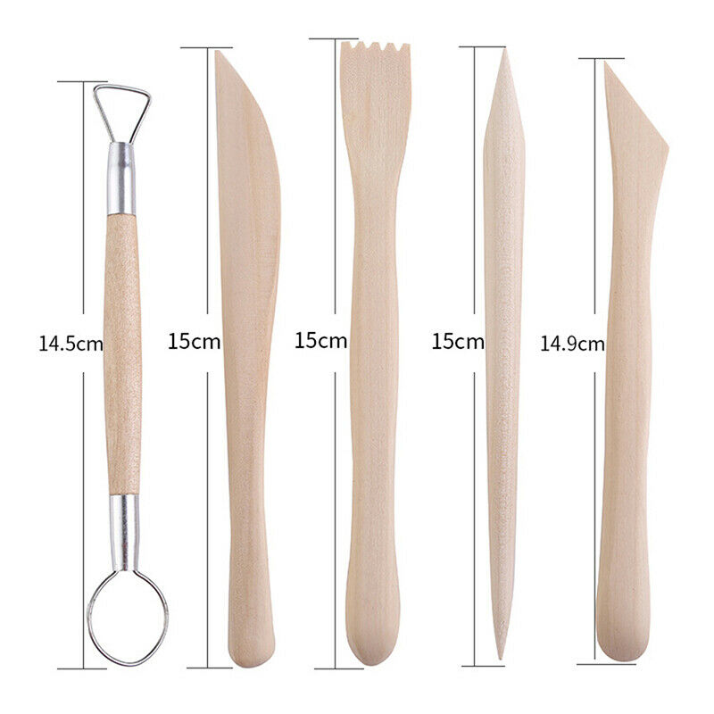 18Pcs Arts Crafts Clay Sculpting Tools Pottery Carving Tool kit Ceramics NewBDA