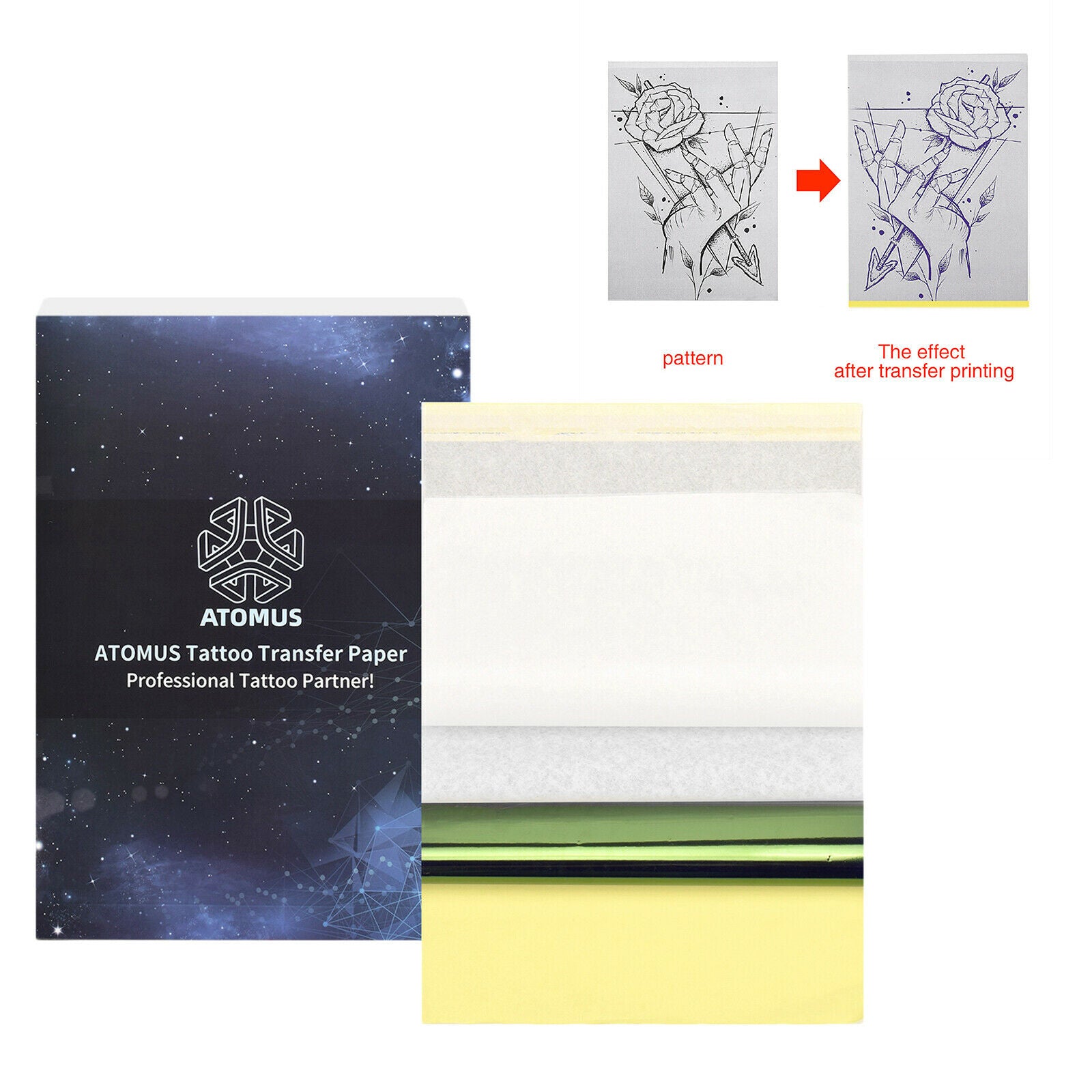 Tattoo Stencil Transfer Paper Thermal Tracing Paper A4 Tattoo Supplies