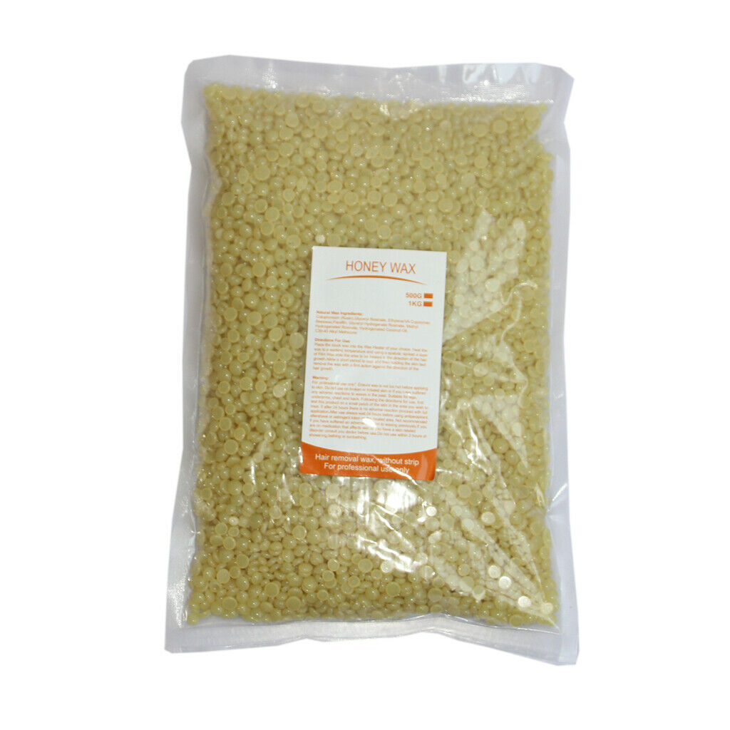 3x Hard Wax Beans Stripless Delilatory Painless Hair Removal for Salon Home