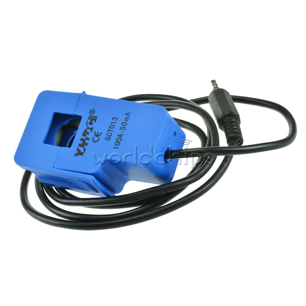 Non-invasive AC Sensor Split 0-100A Core Current Transformer SCT-013-000