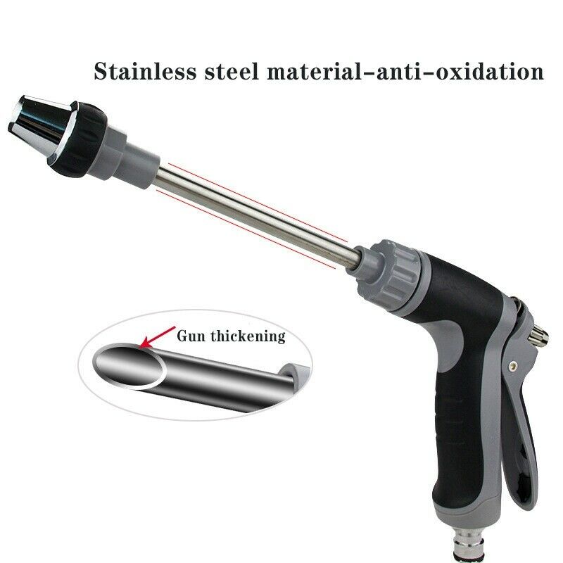 High Pressure Washer Water Sprinkler Garden Hose Nozzle Spray for Water Foam PU7