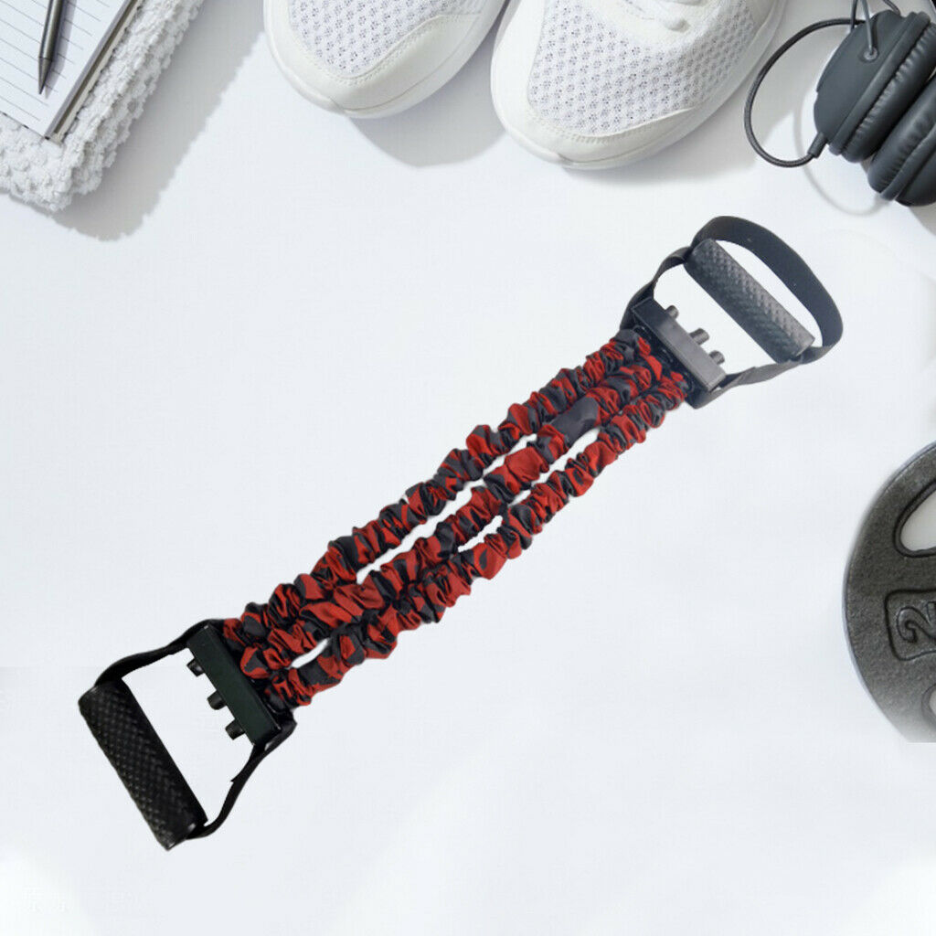 Chest Expander Resistance Bands Muscle Training Body Building 75lbs