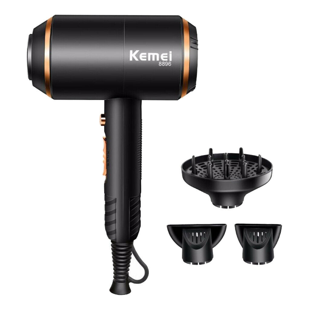 Pro Negative Ionic Hair Dryer with Concentrator Low Radiation for Salon