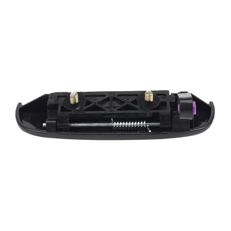 2Pcs Car Black Front Rear Outer Door Handle Exterior Outside Door Open Knob LeA7