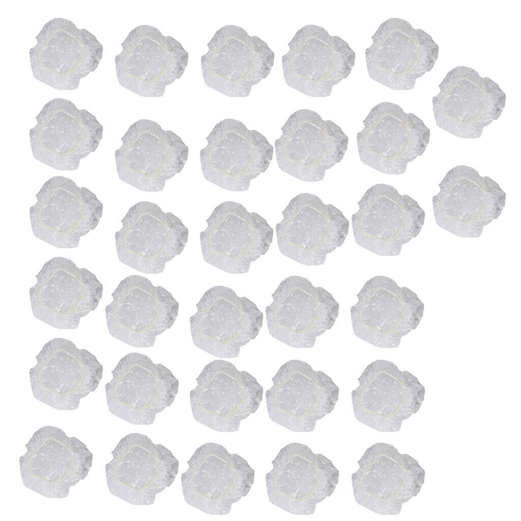 200 Pieces PE Adjustable Bath Styling Water Ear Covers Shields for Women Men