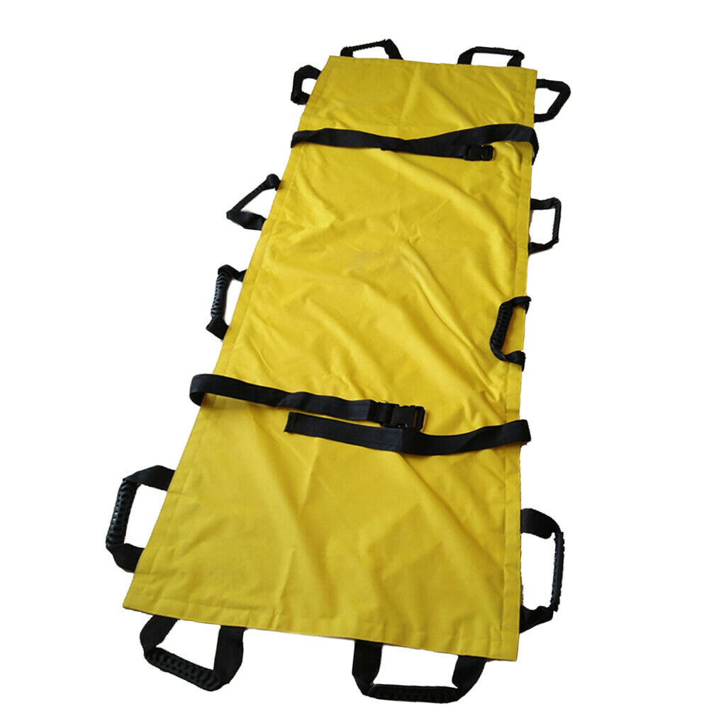 Emergency Mover Back Stretcher Anti-slip Washable Rescue Stretcher Yellow