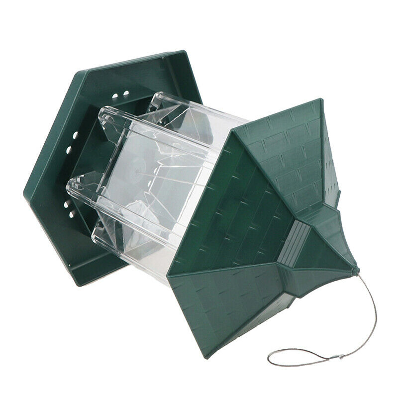 Waterproof Hanging Gazebo Bird Feeder Villa Outdoor Feeding For Garden DecoS.DD