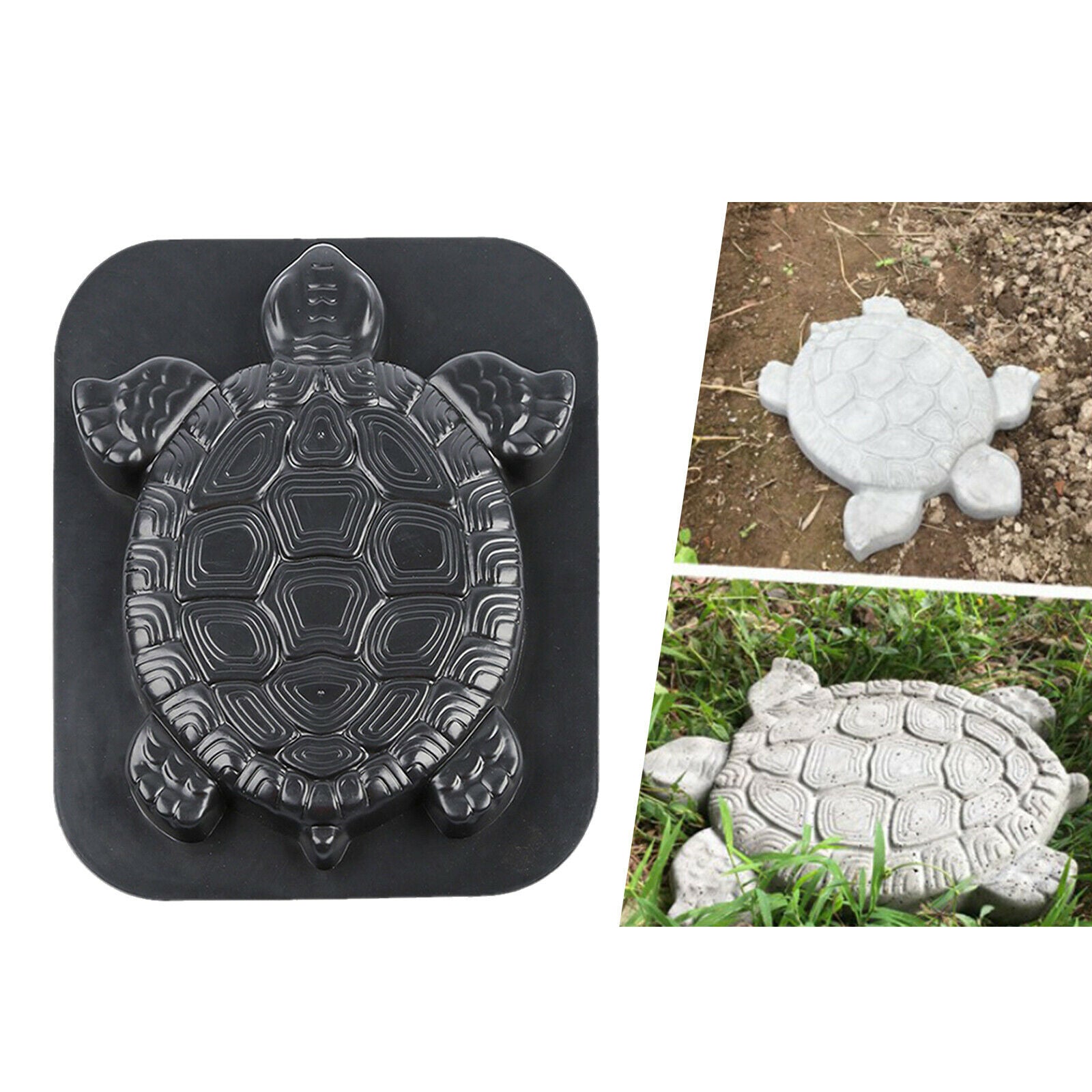 Plastic Mold Turtle Shape Stepping Stone Mould Path Patio Paving Pavement
