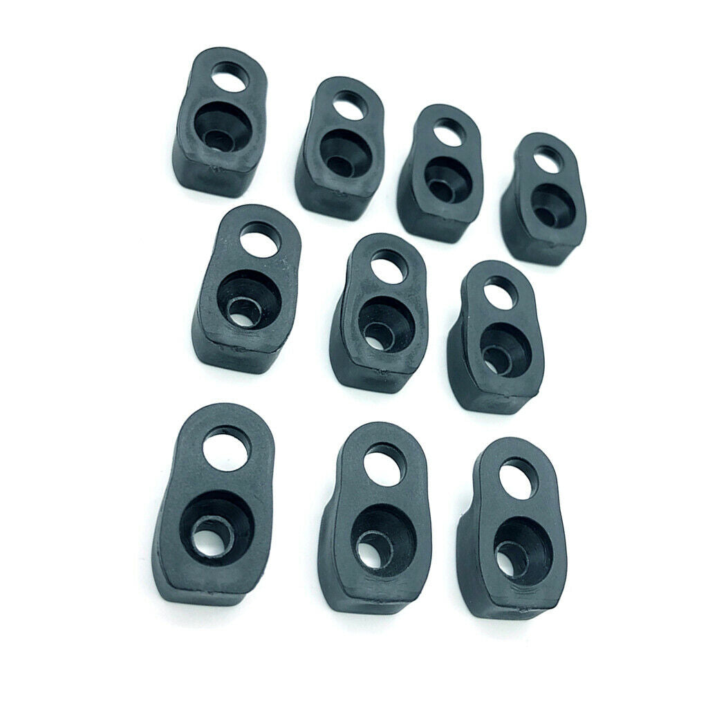10pcs Kayak Canoe D Ring Eyelet Tie Down Loop Safety Deck Fitting Buckles