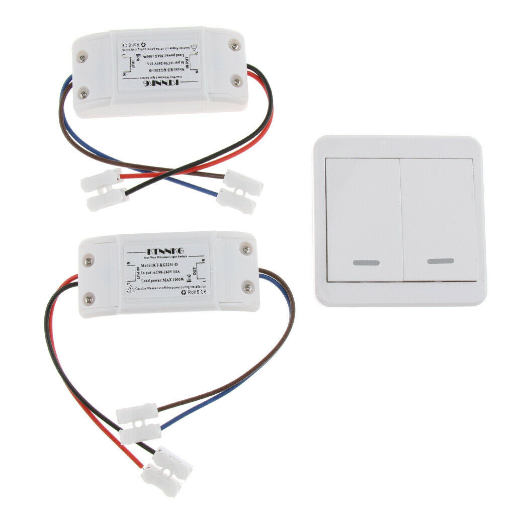AC85-260V Smart Wireless RF Remote Control Switch Module 433 2CH