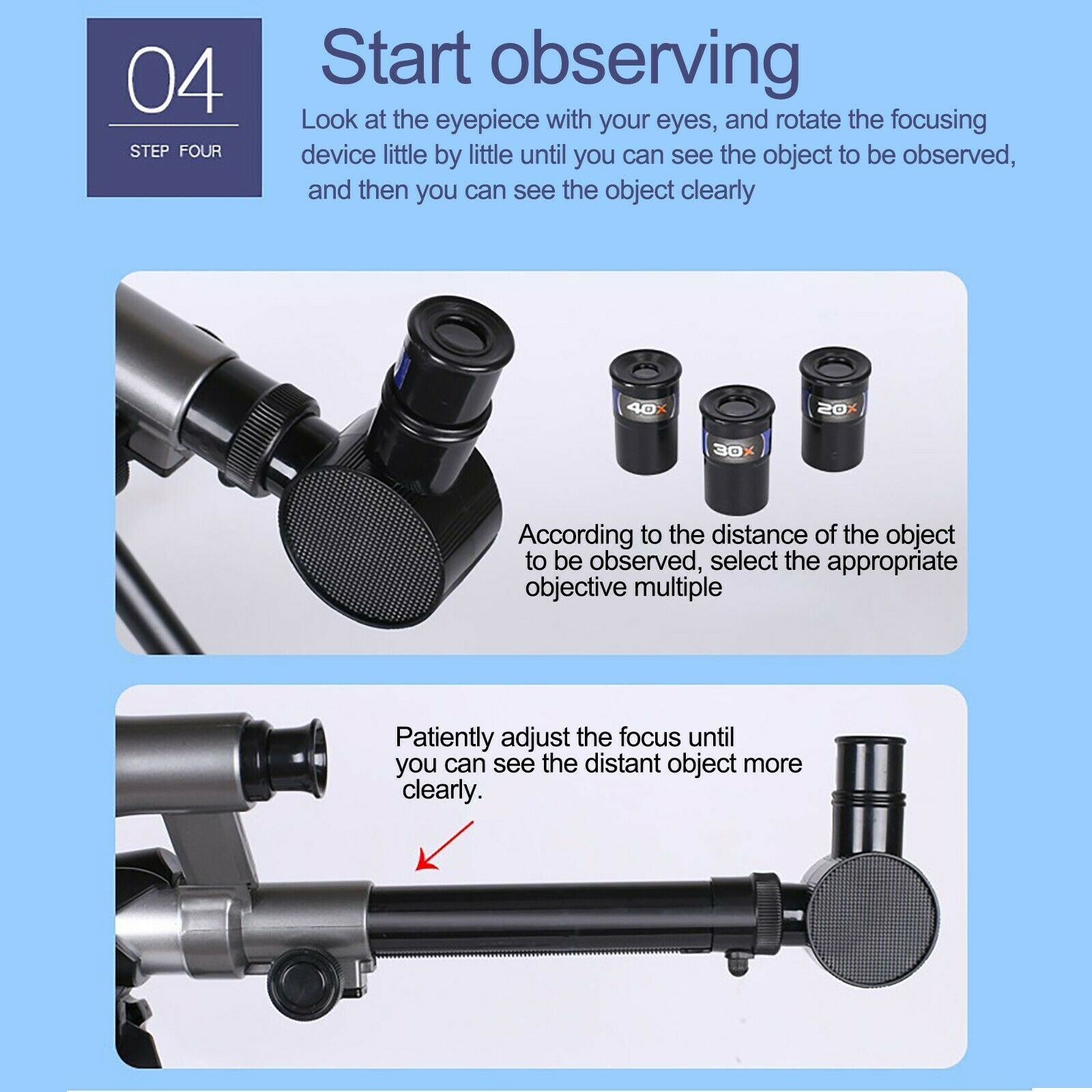 Child Science Education Astronomical Telescope Toys High-Powered Monocular