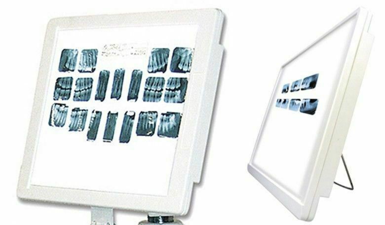 Dental TPC Super Thin LED X-Ray Viewer Countertop wall unit head mounted.