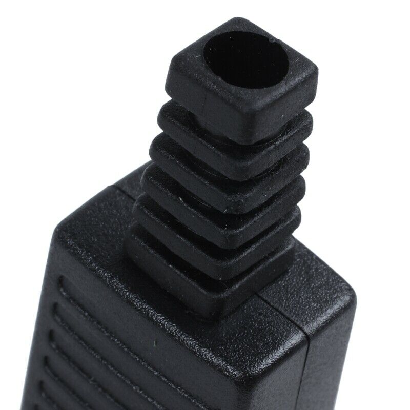 Black IEC-320 C14 Male Plug AC Power Inlet Socket Connector 250V 10A G2E6E6