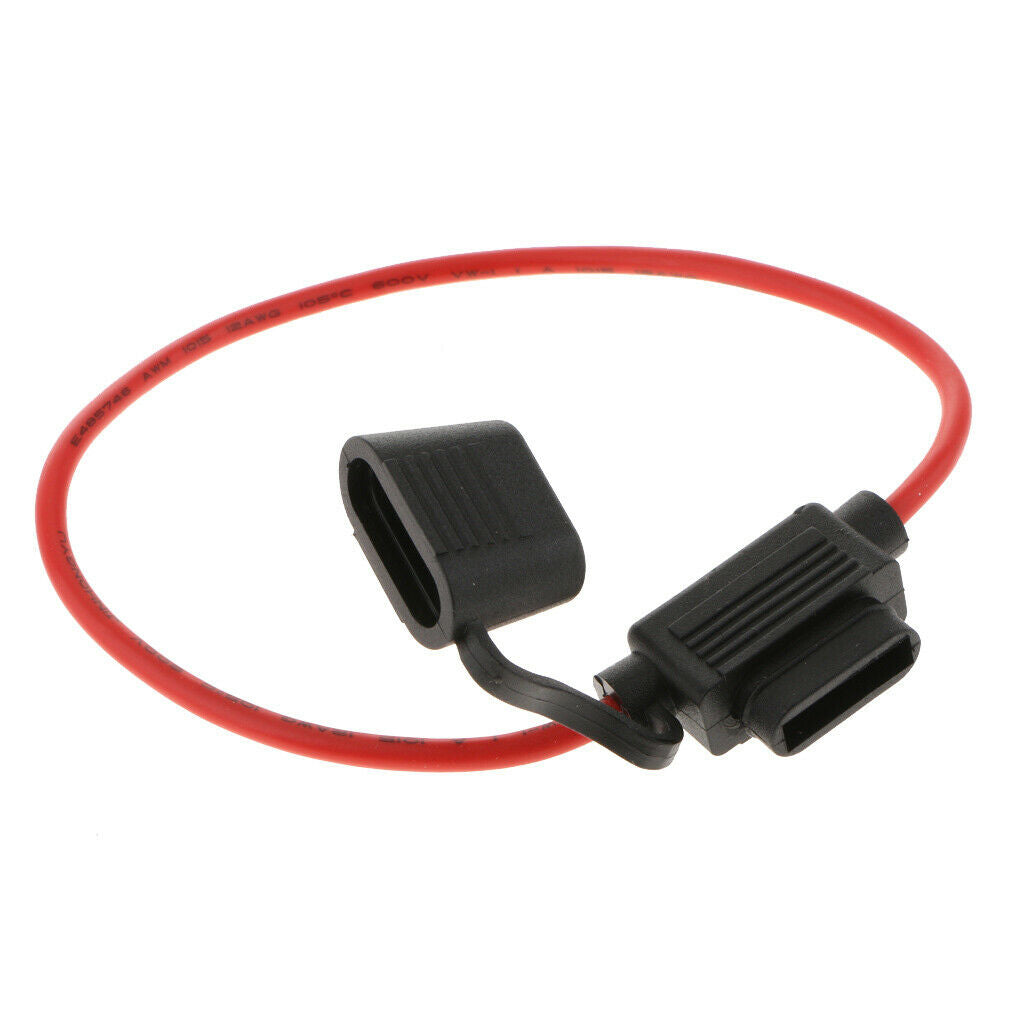 10 Pack Inline Holder 12AWG Wiring Harness ATC/ATO 40AMP Blade Automotive Fuse
