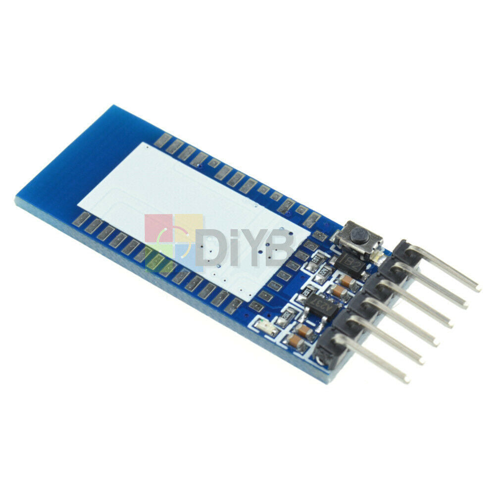 5PCS HC-05 06 Bluetooth Serial Transceiver Module Base Board Enable Clear Button