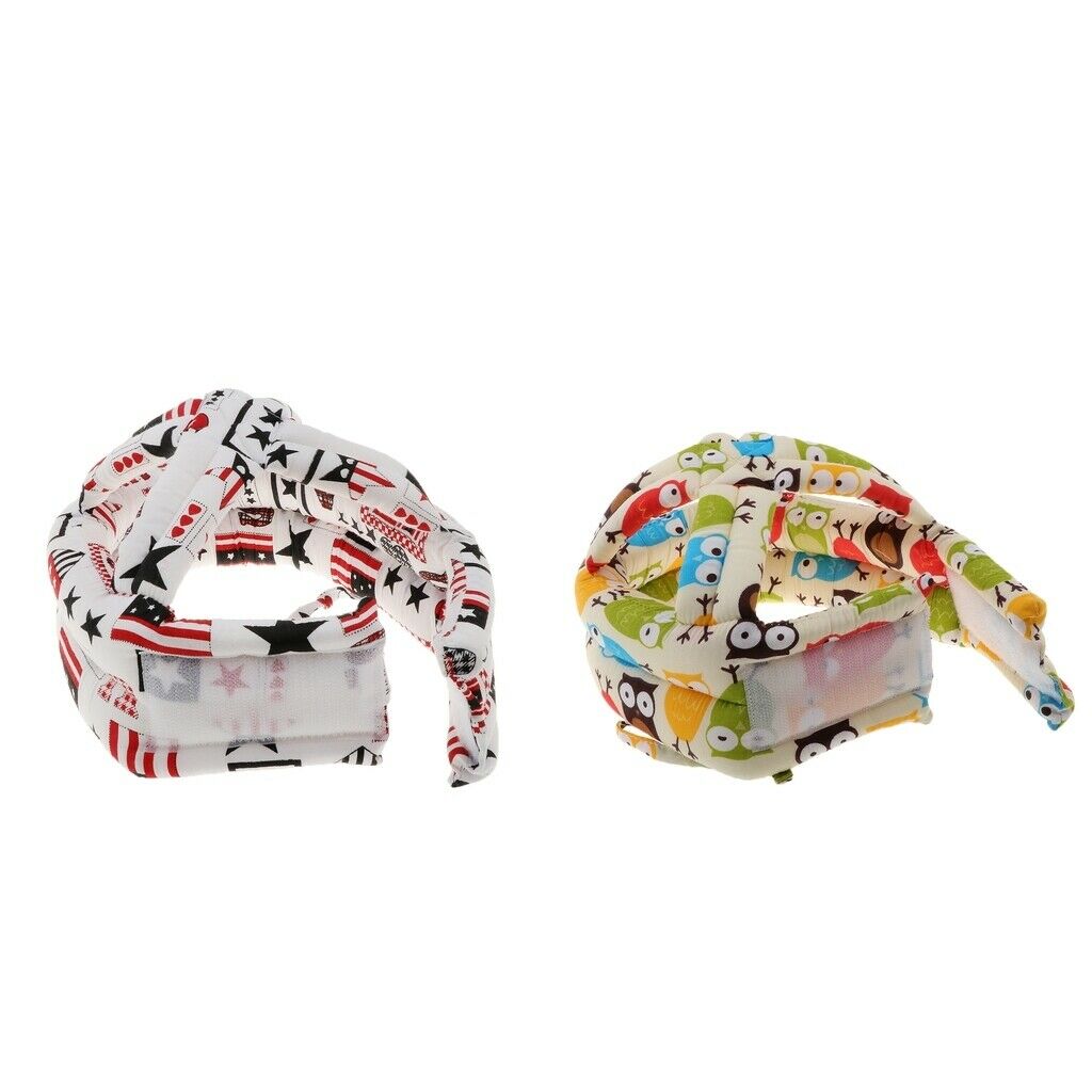 2 Pieces Walking Toddler Safety Helmet Head Protect Developmental Game Parts