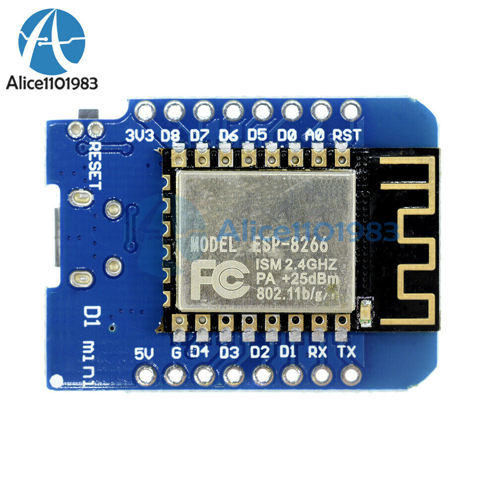 10x USB NodeMCU Lua ESP8266 ESP-12 4M Bytes WeMos D1 Mini WIFI Development Board