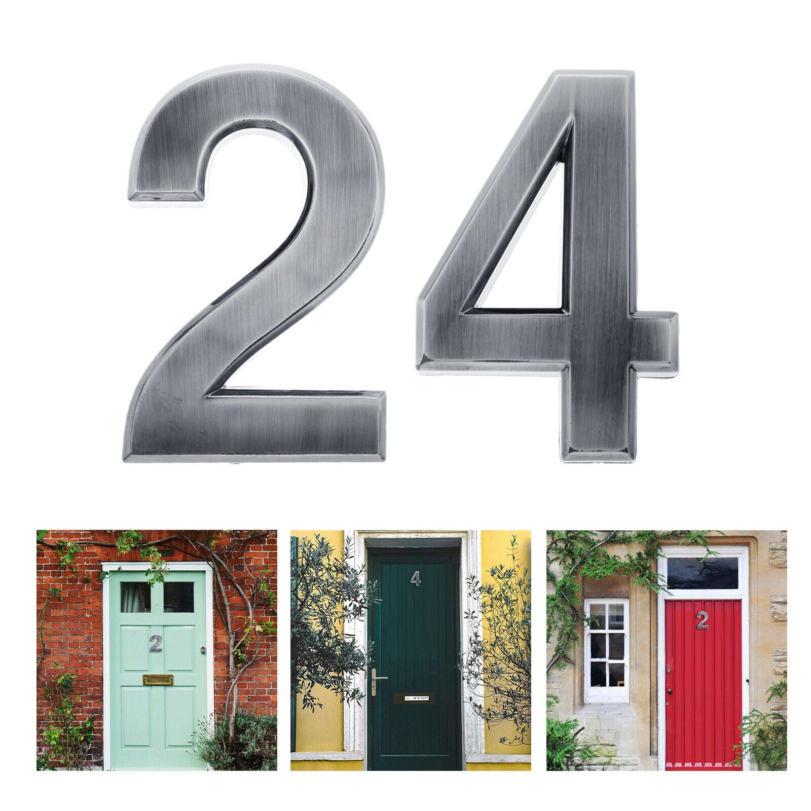 2pc Mailbox Door Number Sign Numbers Plaque Address Sign Sign Apartment