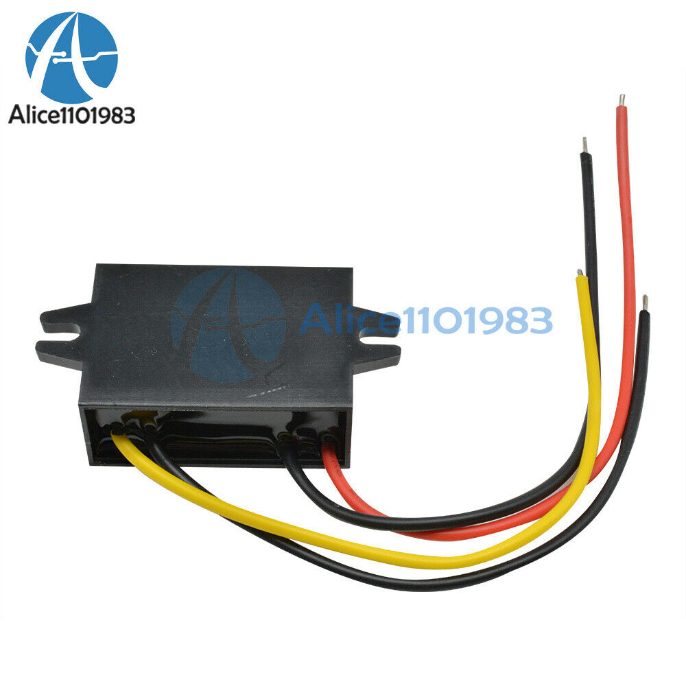 2PCS DC 24V to 12V 5A 60W Buck Converter Step-Down Car Power Supply Regulator