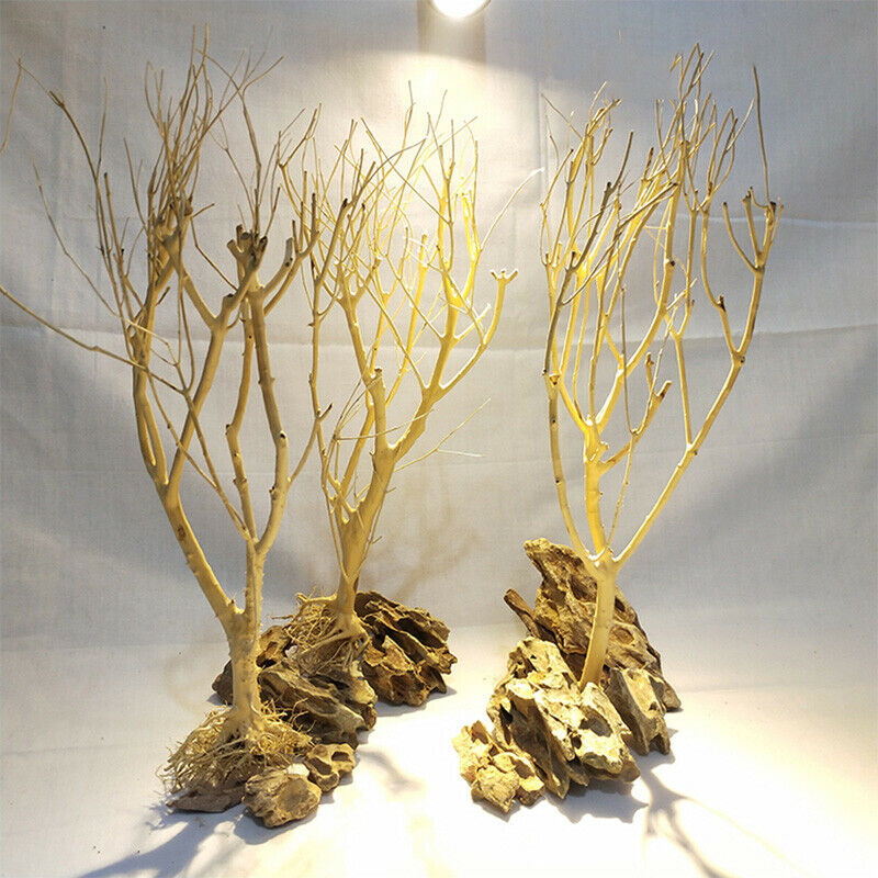 DIY Aquarium Wood Driftwood Tree Trunk Fish Tank Ornament Landscape Decoration