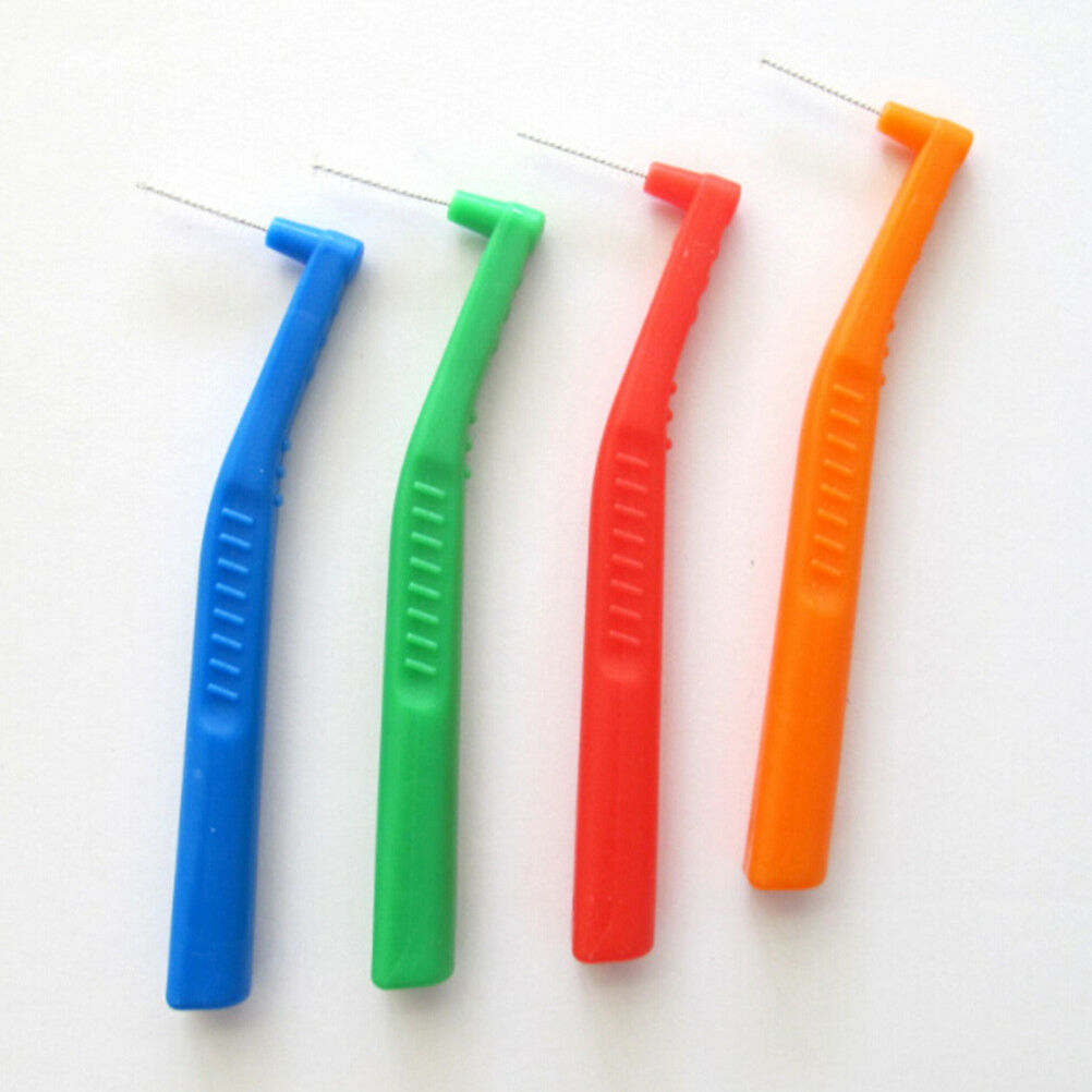 5x L shaped interdental brush toothbrushes soft dental interdental oral car XC