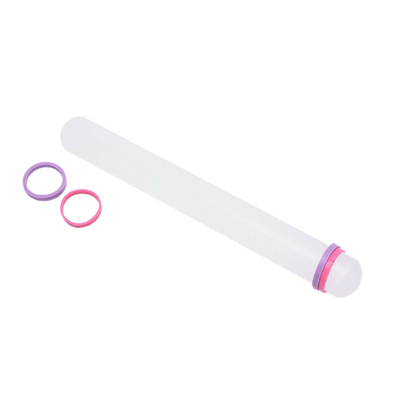 23cm Kitchen Rolled Fondant Tools Silicone Rolling Pin Cupcake Decorating.l8