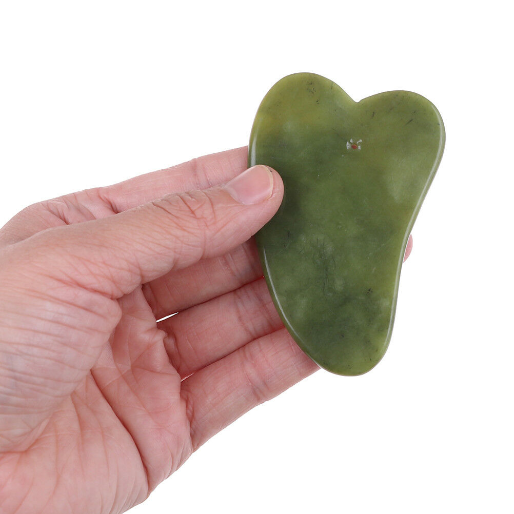 Natural guashafacial jaderoller face thin+body gua sha board massager too.l8