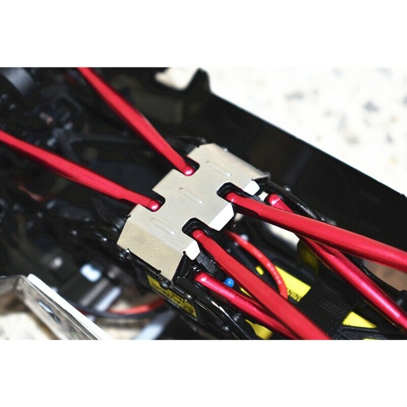Stainless Steel Chassis Armor GearBox Axle Protector for 1/24 RC Cler Axial SCQ4