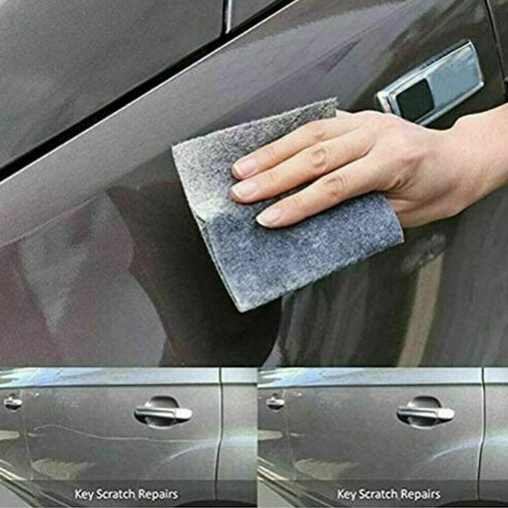 4Pcs Nano Sparkle Cloth For Car Scratches Nano Ma-gic Cloth Scratch Remover Tool