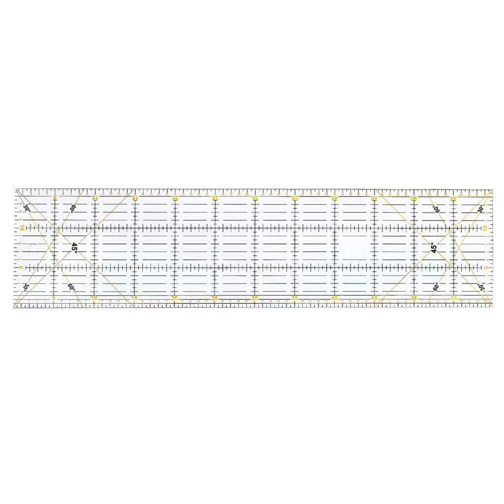 3pcs Acrylic Square Rectangle Square Quilting Drawing Patchwork Sewing Rulers
