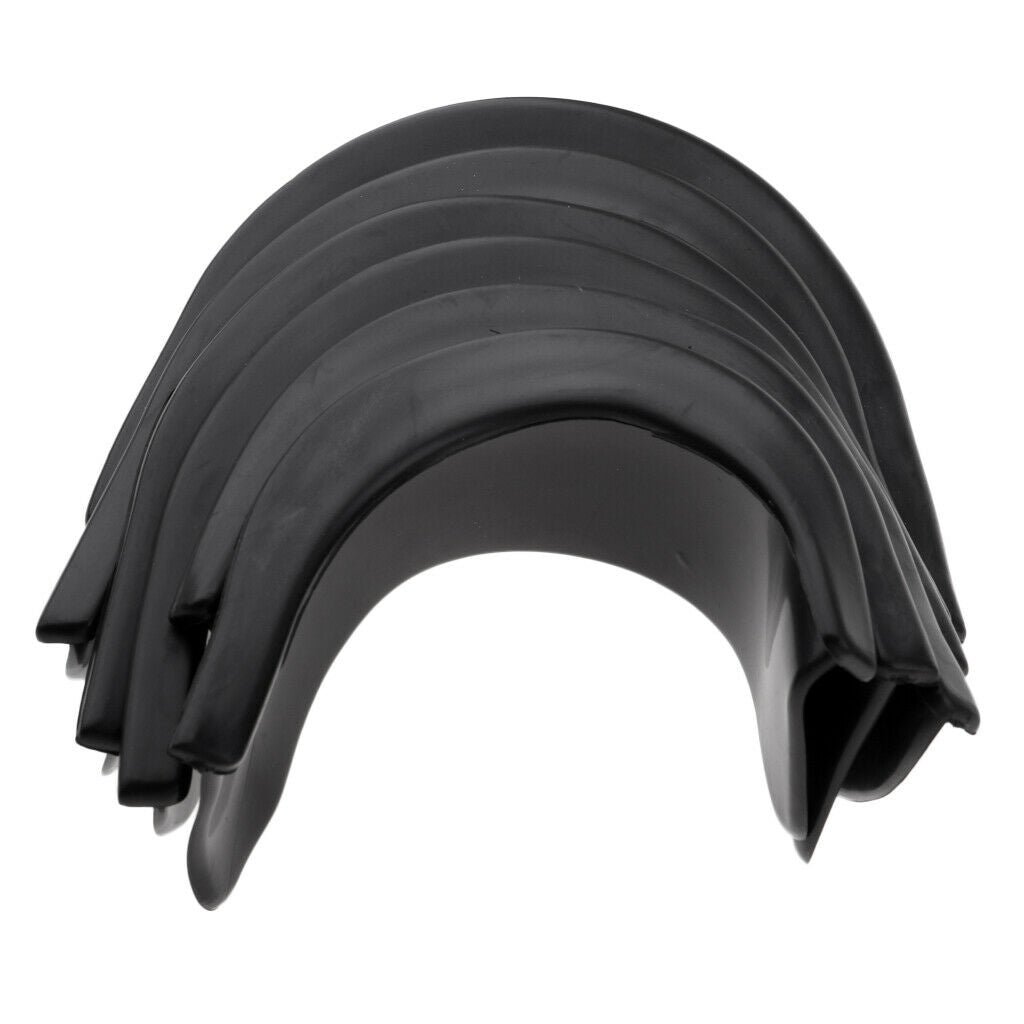 6pcs Rubber Pool Table Pocket Liner Billiard Room Accessory 4 Cornor 2 Side