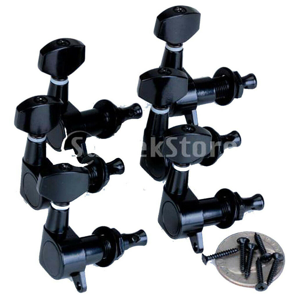 6pcs Sealed Guitar String Tuning Pegs Tuners Machine Heads 6R