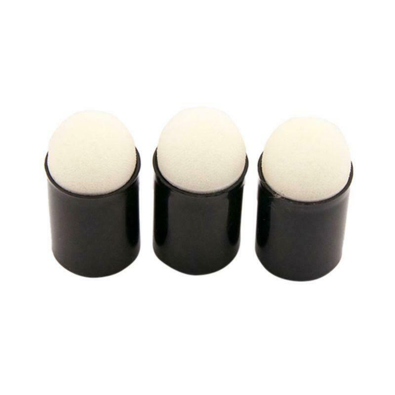 3pcs Foam Sponge Finger Sponger Painting Ink Chalk Stamping DIY Handicraft Art