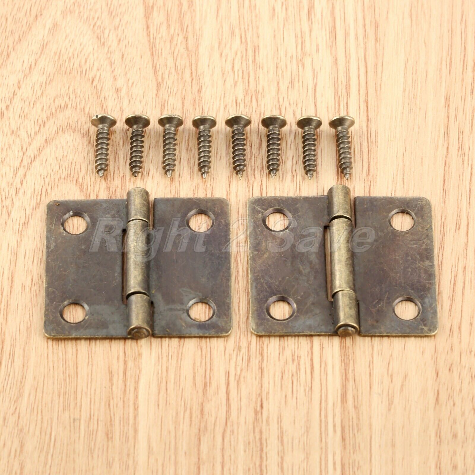2pcs Furniture Door Hinges Cupboard Wardrobe Cabinet Hinges Hardware 38mm*34mm